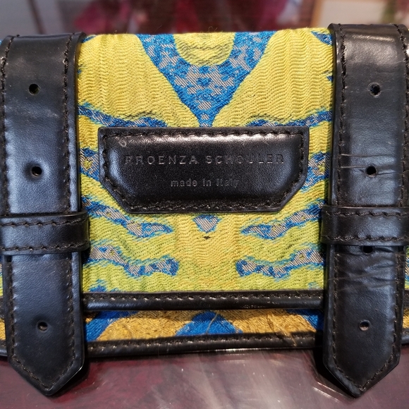 Proenza Schouler PS1 Fish Print Jacquard Wallet - Picture 6 of 6